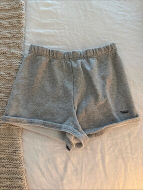 Aritzia TNA Women's Gray Cozy Lounge Shorts